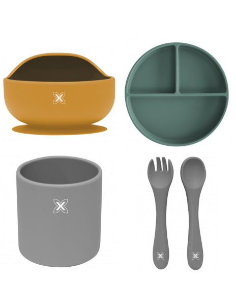 Set de vajilla silicona bebés  Munich