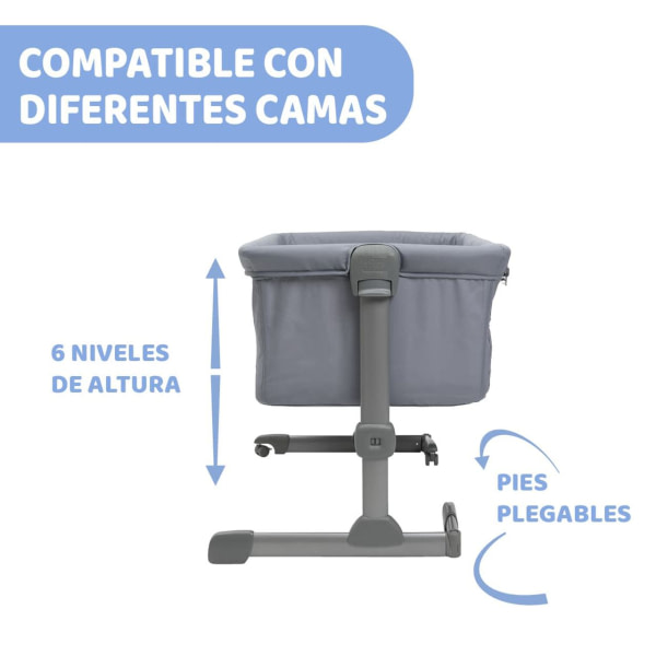 Chicco Nexttome Essential Cuna de Colecho STONE RE_LUX - 4