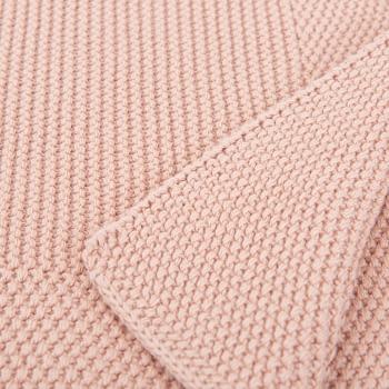 Toquilla Tricot 75x90 Rosa Empolvado Bimbidreams - 2