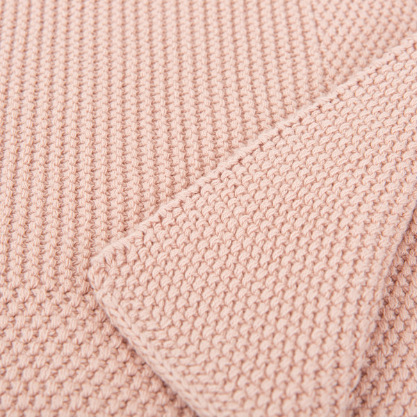 Toquilla Tricot 75x90 Rosa Empolvado Bimbidreams - 2