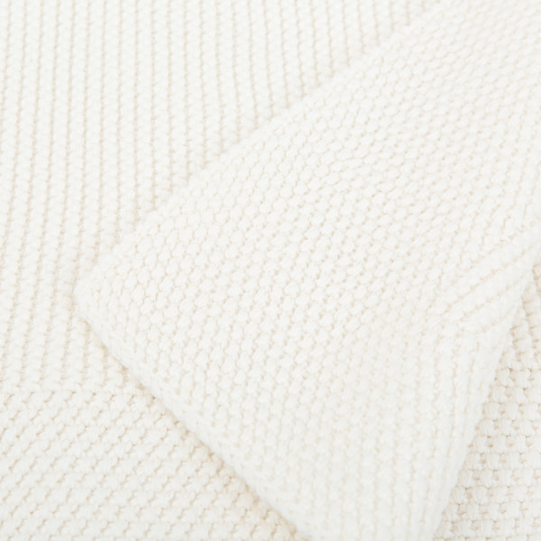 Toquilla Tricot 75x90 Blanco Natural Bimbidreams - 2