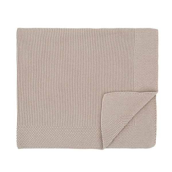 Toquilla Tricot 75x90 Gris Beige Bimbidreams