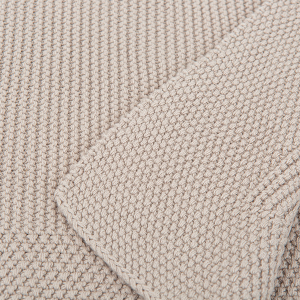 Toquilla Tricot 75x90 Gris Beige Bimbidreams - 2