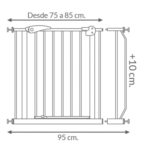 Puerta de seguridad metálica Olmitos - 2