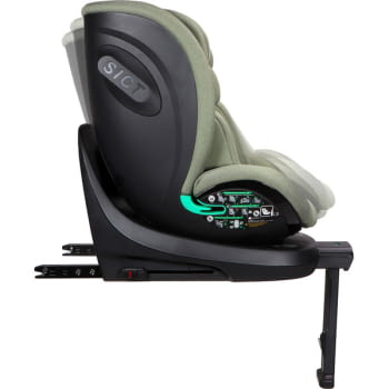 Silla coche evolutiva Ding Fynn Forest Green 360 Isize Grupo 0-1-2-3 (40-150cms) - 2