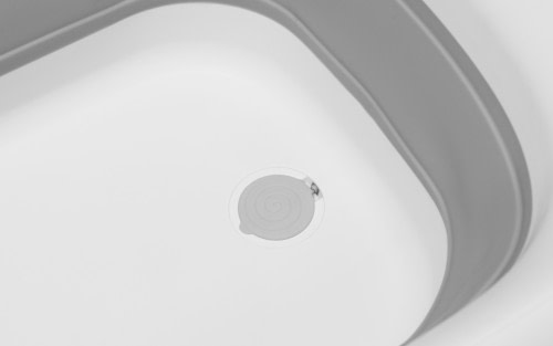 Bañera bebés plegable con cojín ergonómico - 2