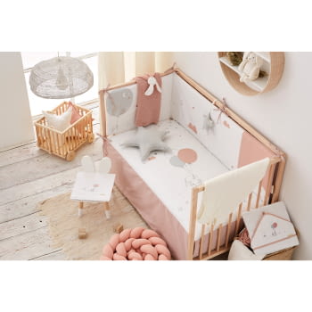 EDREDON+PROT.60X120 202 JOLIE 609 14 B/ROSA - 2