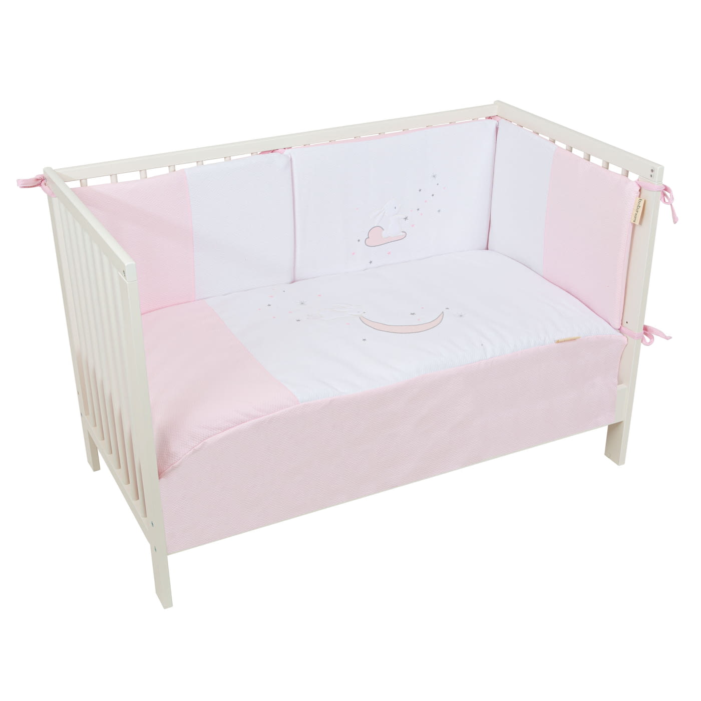 EDREDON+PROT.60X120 202 MOON 610 14 B/ROSA