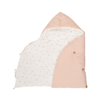 SACO ARRULLO CAPUCHA 44X88 393 CIEL 530 14 B/ROSA - 3
