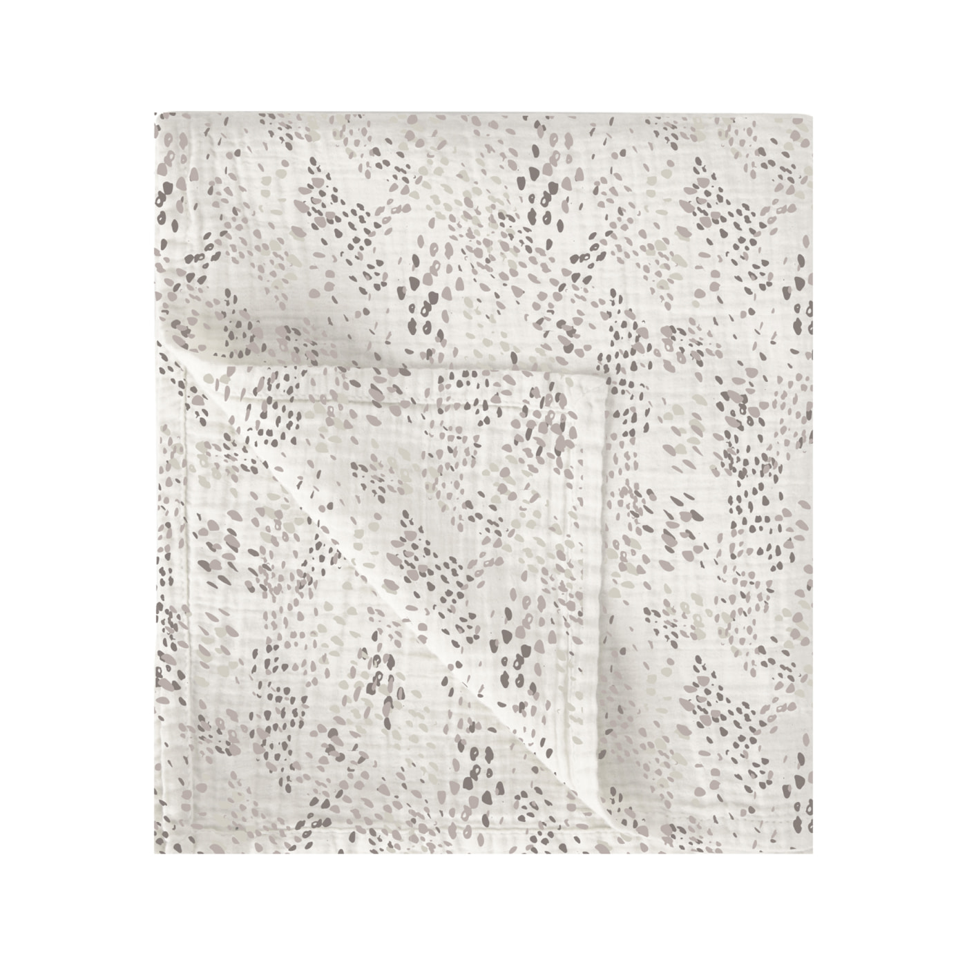 MUSELINA BAMBU 120X120 564 DOTS 239 10 B/LINO - 