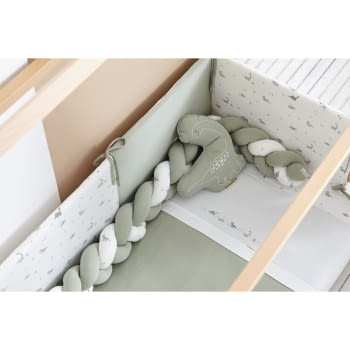 SET NORDICO+TRENZA CUNA 60X120 787 TREX 528 16 B/V - 2