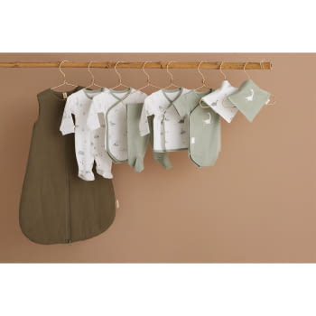 JUBON Y POLAINA(T.0-1M) SJP TREX 528 16 B/VERDE - 2