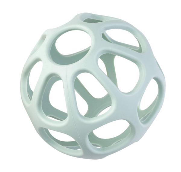 Pelota sensorial de silicona Verde Caza