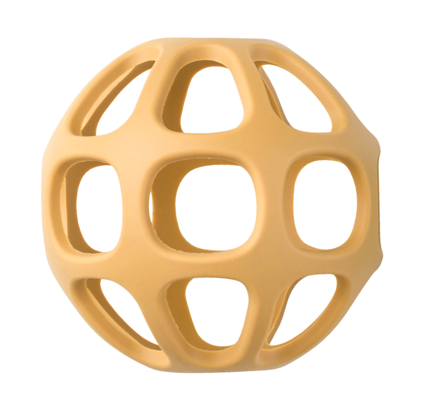 Pelota sensorial de silicona Mostaza - 