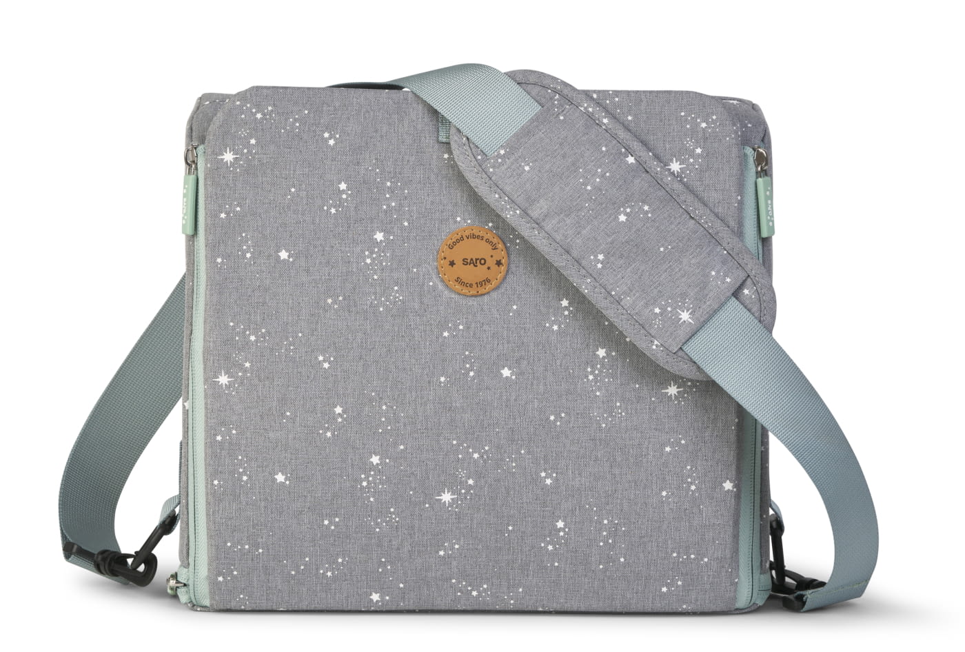 Trona Portable Gris /Menta