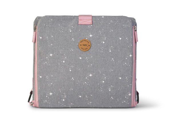 Trona Portable Gris/Rosa - 2