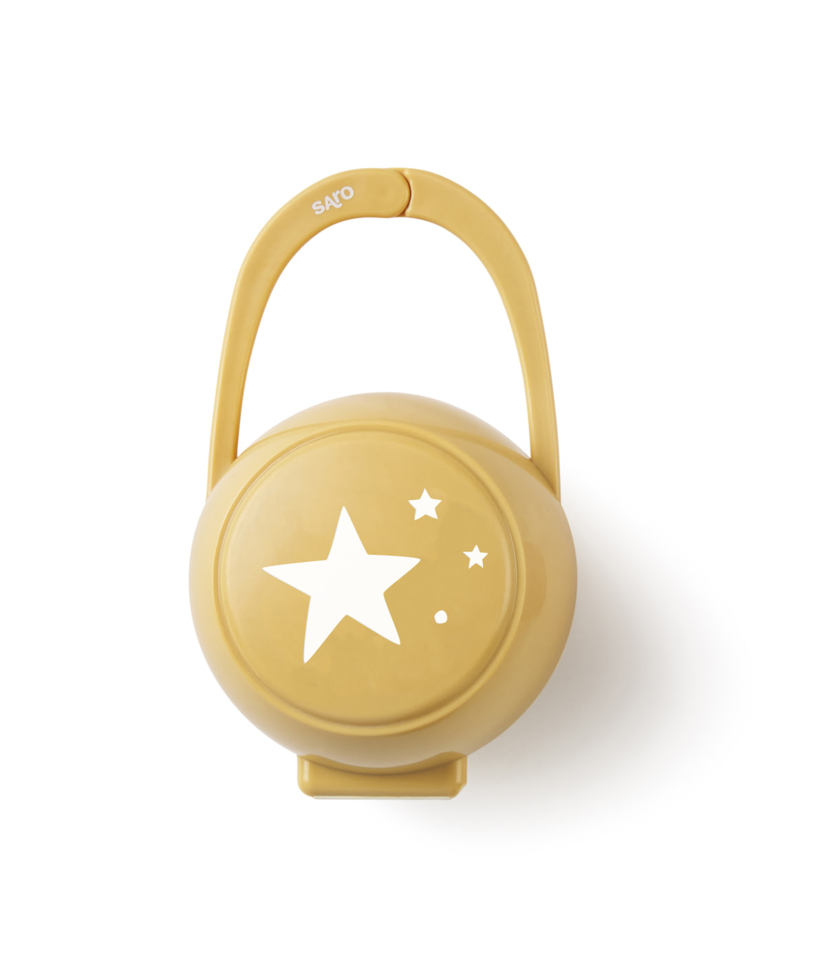 Cajita portachupetes Galaxy Mostaza - 