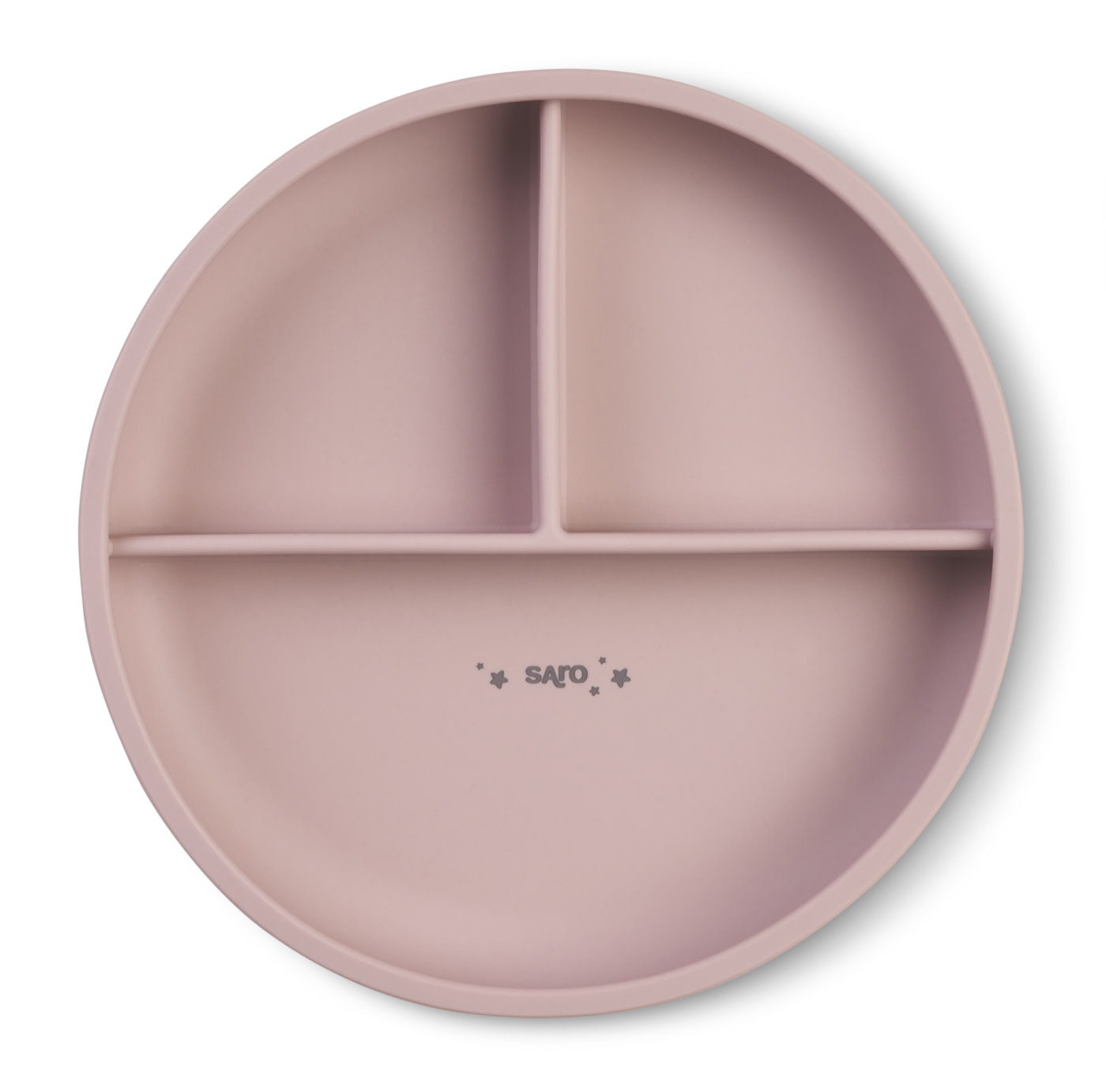 Plato con secciones "Food & Fun" Blossom - 