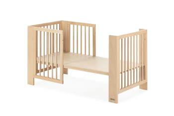 CUNA CONVERTIBLE DE 140 X 70 CONVERBABY CERA NATURAL - 3