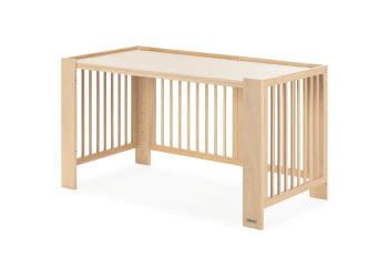 CUNA CONVERTIBLE DE 140 X 70 CONVERBABY CERA NATURAL - 6
