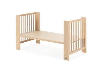 CUNA CONVERTIBLE DE 140 X 70 CONVERBABY CERA NATURAL - 7