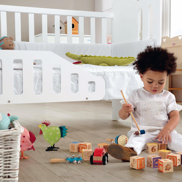 BARANDILLA PARA CUNA MONT-1863 BLANCO