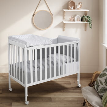 CAMBIADOR DE CUNA CP-744 ESTRELLAS GRIS - 2