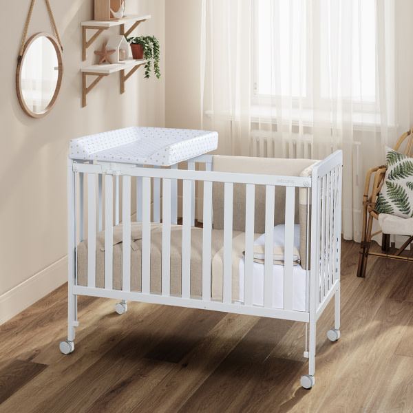 CAMBIADOR DE CUNA CP-744 LUNARES BEIGE - 2