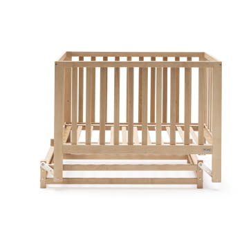 CUNA DE 120 X 60 CON BALANCÍN ANNIE BALANCE CERA NATURAL - 2