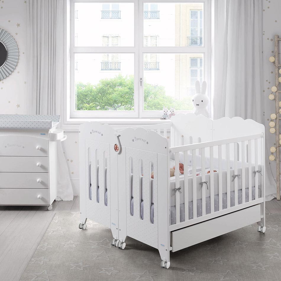 KIT GEMELAR CUNA 120 X 60 CP-1774 BLANCO