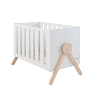 CUNA DE 140 X 70 BED SWING BLANCO/CERA NATURAL - 3