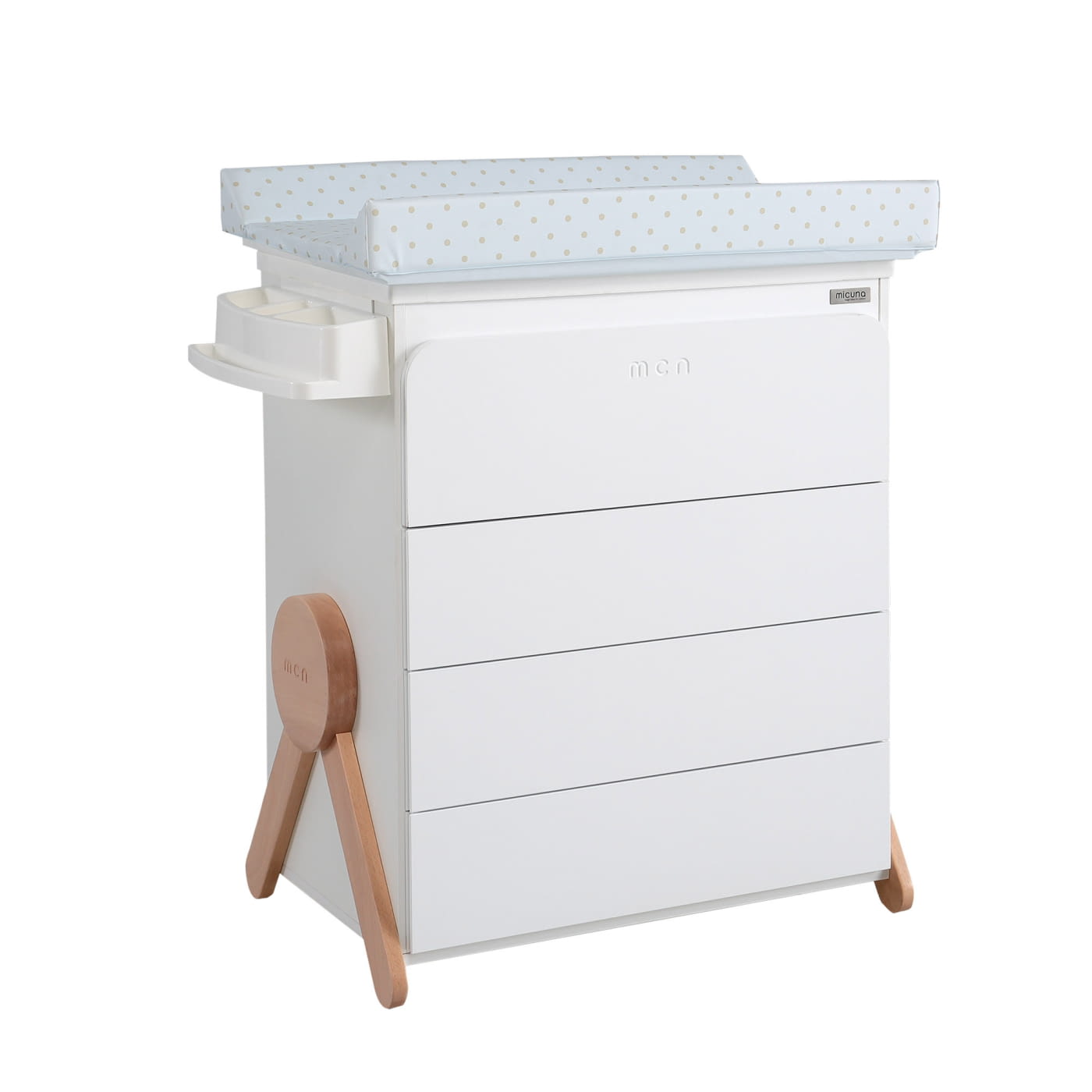 BAÑERA B-1837 SWING BLANCO/CERA NATURAL LUNARES BEIG