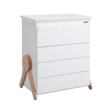 BAÑERA B-1837 SWING BLANCO/CERA NATURAL LUNARES BEIG - 2