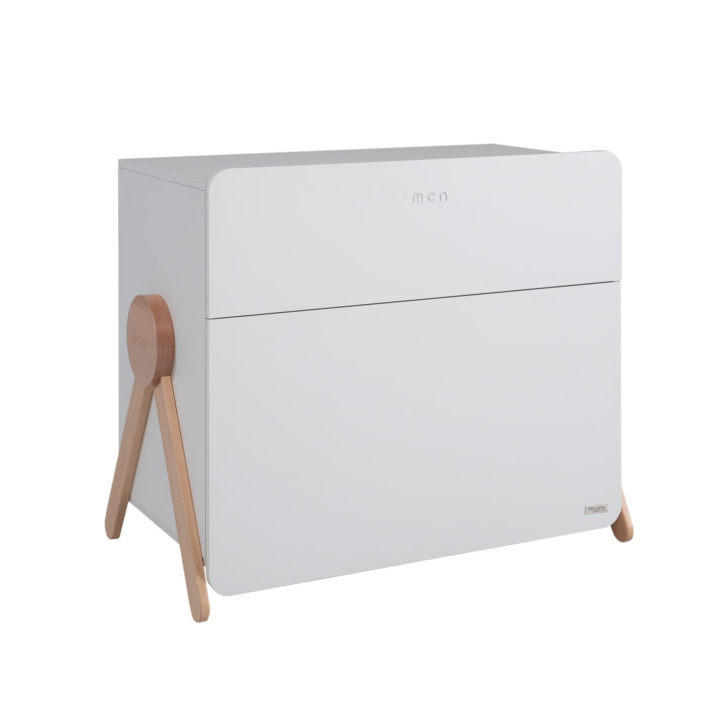 CÓMODA CO-1836 SWING BLANCO/CERA NATURAL