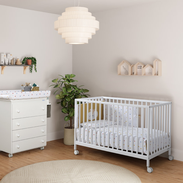 CUNA DE 120 X 60 MOUNTAIN BLANCO - 5