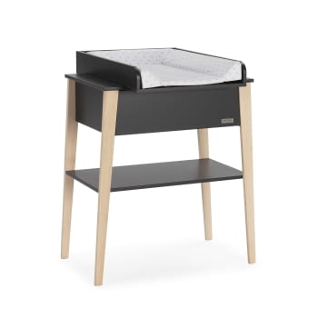 MUEBLE CAMBIADOR (NO INCLUYE COLCHONETA) CAMB-2006 ANTRACITA/CERA NATURAL - 2
