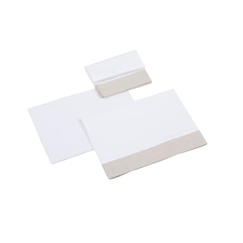 JUEGO SÁBANAS CUNA 140 X 70 (3 PIEZAS) TX-823 NATURE BEIGE - 2