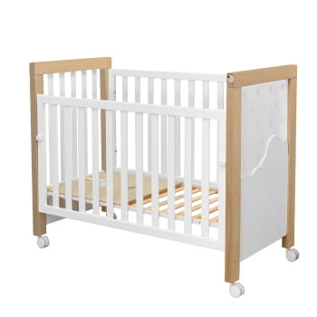 CUNA DE 120 X 60 DOLCE MAGIC BLANCO/CERA NATURAL - 3