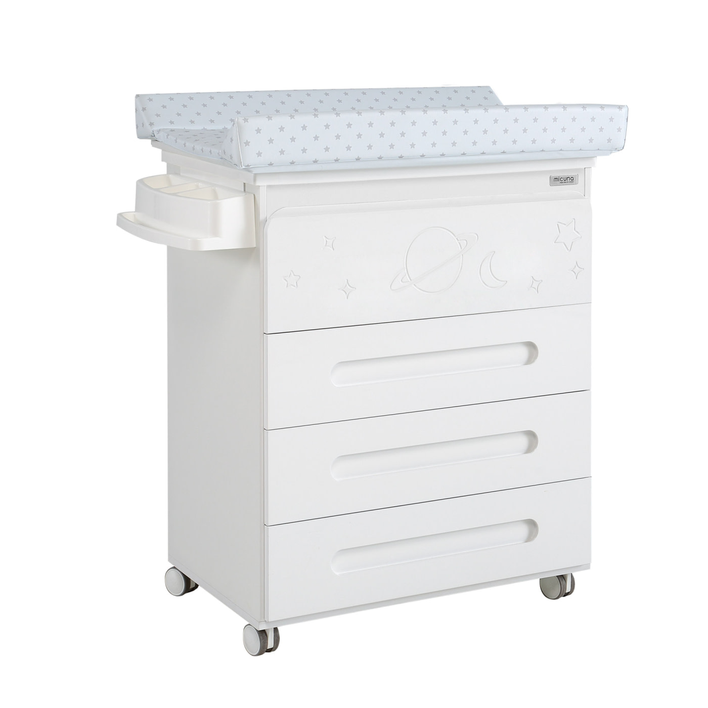 BAÑERA B-2012 DOLCE MAGIC BLANCO ESTRELLAS GRIS - 