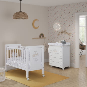 CUNA DE 120 X 60 HAPPY BLANCO