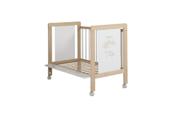 CUNA DE 120 X 60 HAPPY CERA NATURAL/BLANCO - 2