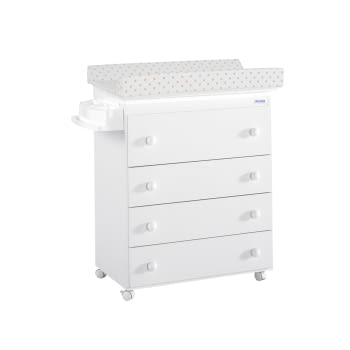 BAÑERA B-947 BLANCO LUNARES BEIGE