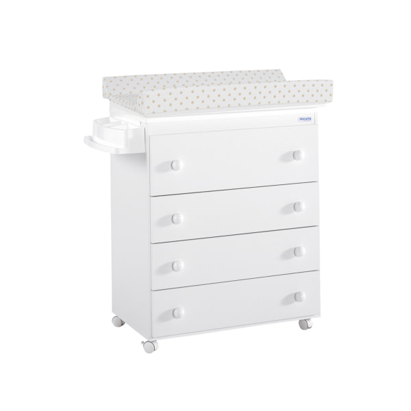 BAÑERA B-947 BLANCO LUNARES BEIGE