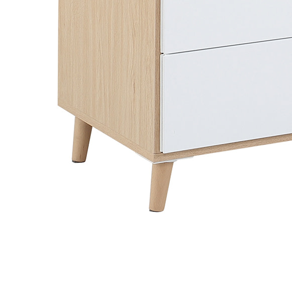 PIE BAÑERA PARA CONVERSIÓN CÓMODA (FORMA CÓNICA) CP-1963 CERA NATURAL - 2