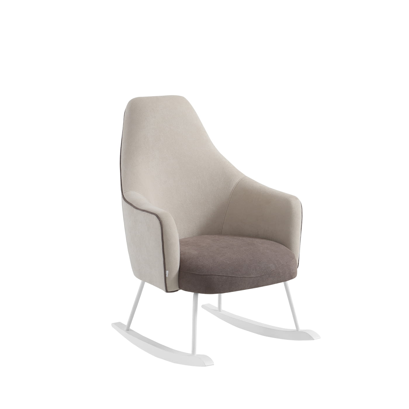 MECEDORA MECEDORA LACTANCIA MOOM BLANCO BEIGE/MARRON