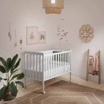 CUNA DE 120 X 60 NORDIKA BLANCO - 1