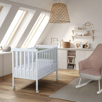 CUNA DE 120 X 60 NORDIKA BLANCO - 2