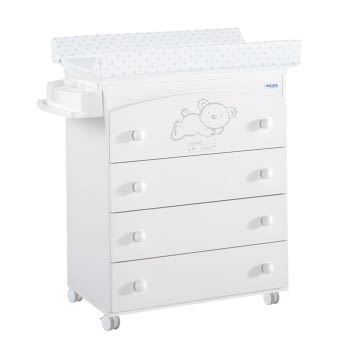 BAÑERA B-970* SWEET BEAR BLANCO ESTRELLAS GRIS - 2