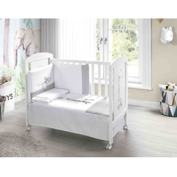 CUNA DE 120 X 60 SABANA BLANCO - 2