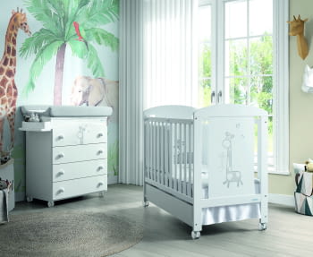 CUNA DE 120 X 60 SABANA BLANCO - 4